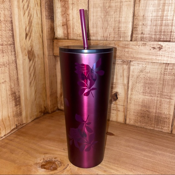 NWT Starbucks Fall 2020 Metal Berry Plum Rose - Picture 11 of 13